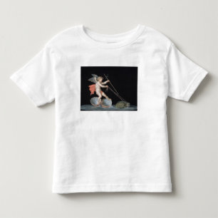Cupid being led by Tortoises (oil on panel) Toddler T-Shirt