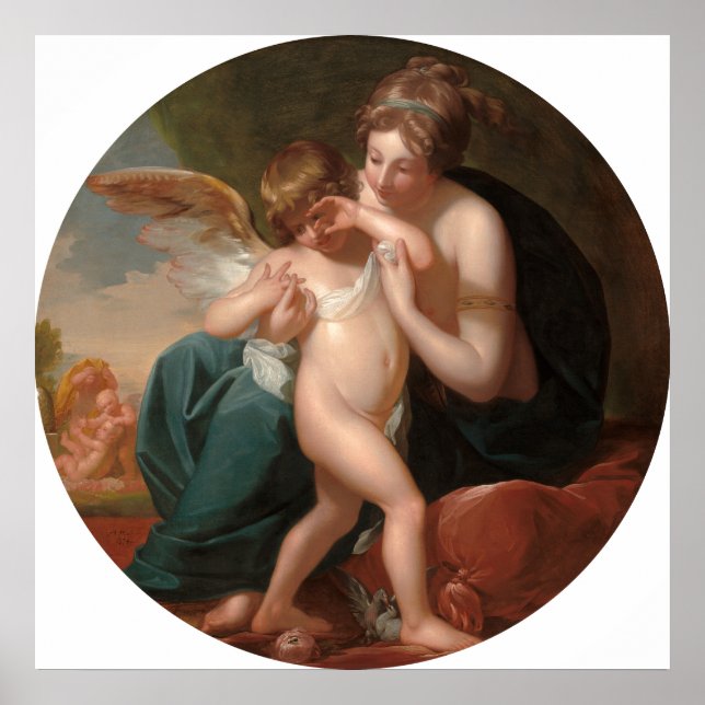 Cupid - Benjamin West Fine Art Poster (Front)