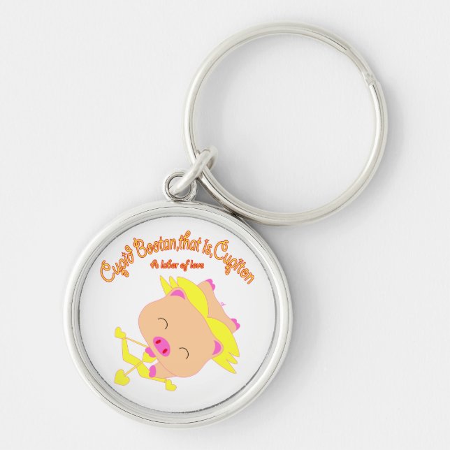 Cupid Bootan Key Ring (Front)