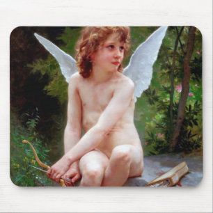 Cupid, Bouguereau Mouse Mat