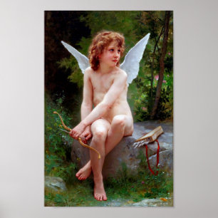 Cupid, Bouguereau Poster