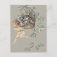 Cupid Cherub Angel Forget-Me-Not