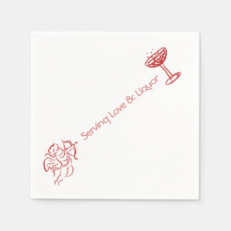 Cupid Cocktail Napkins