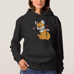 Cupid Corgi Hoodie