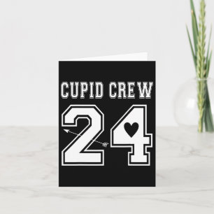 Cupid Crew 2024 Valentines Day Sports Jersey Style Card