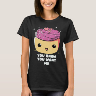 Cupid Cupcake Food Lover Baking Cake Baker Valenti T-Shirt