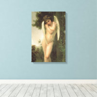 Cupid (Cupidon) Angel Portrait by Bouguereau