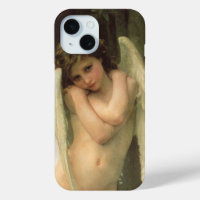 Cupid (Cupidon) Angel Portrait by Bouguereau