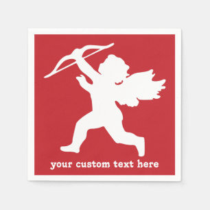 Cupid custom paper napkins