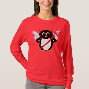Cupid Evil Penguin™ Valentines Day Shirt