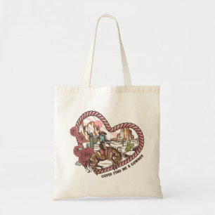 Cupid Find Me A Cowboy Tote Bag