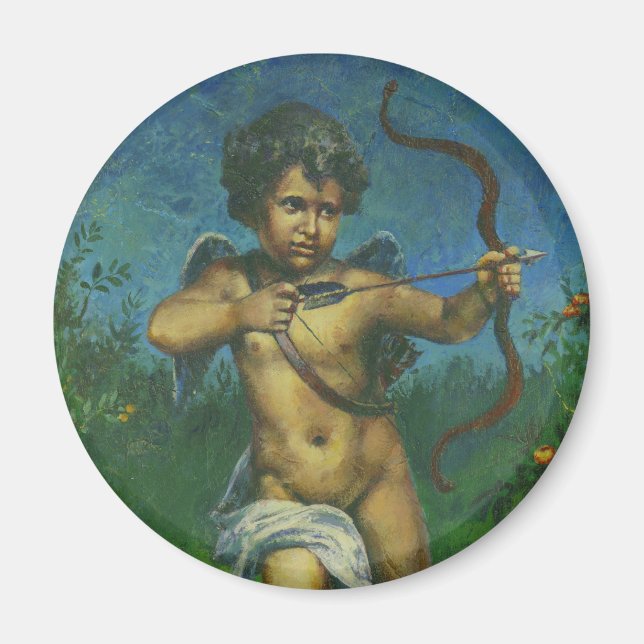 Cupid fresco Design Magnet (Front)