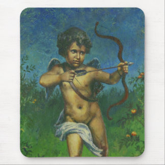 Cupid fresco Design Mouse Mat
