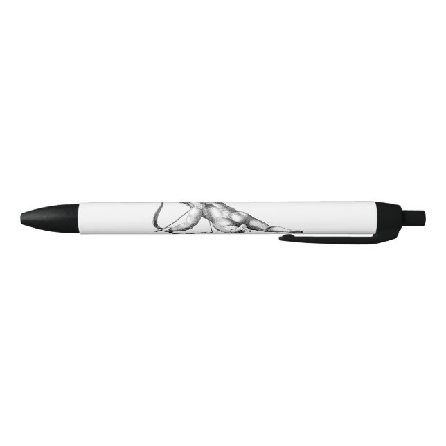 Cupid God of Love Black Ink Pen (Bottom)