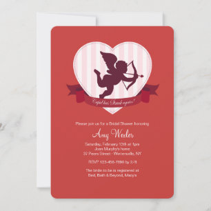 Cupid Has Struck Again Invitation