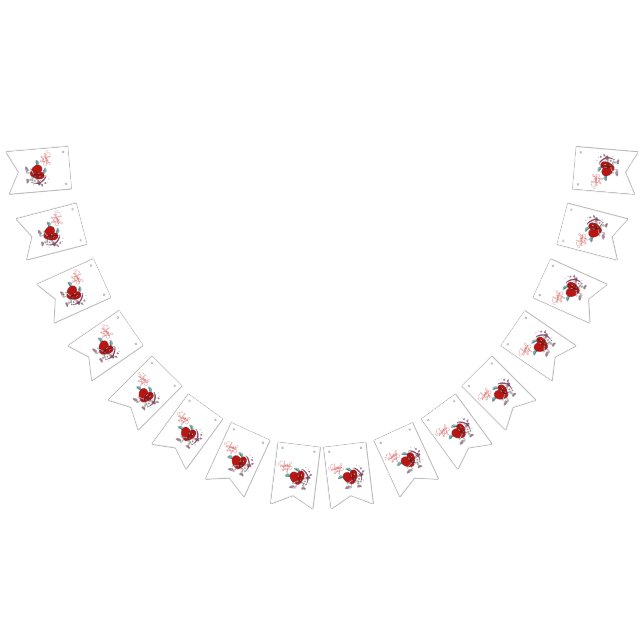 CUPID HEART BUNTING  (All)