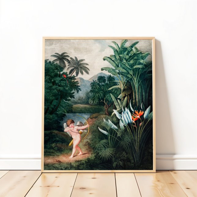 Cupid Inspiring Plants with Love  Poster (Creator Uploaded)