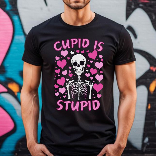 Cupid Is Stupid Anti Valentine's T-shirt (Creator Uploaded)