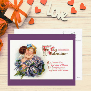 Cupid Kids Postcard