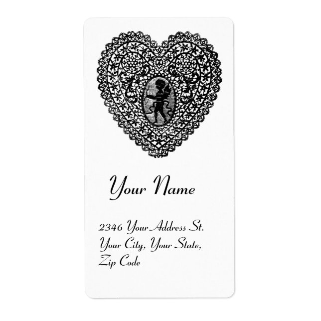 CUPID LACE HEART (Front)