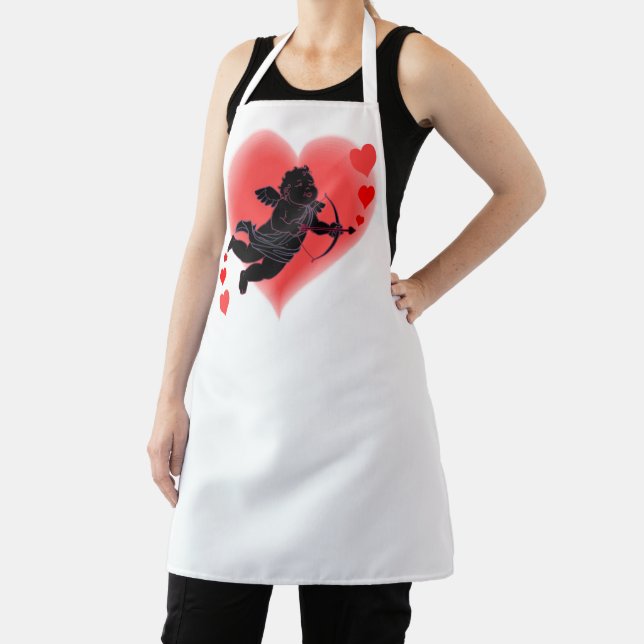 Cupid Love Aprons Valentine's Kisses Aprons (Insitu)