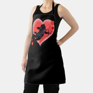 Cupid Love Aprons Valentine's Kisses Aprons