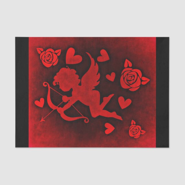 cupid love tissue paper (Front)
