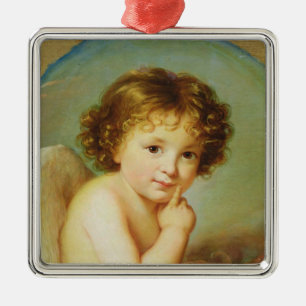 Cupid Metal Tree Decoration
