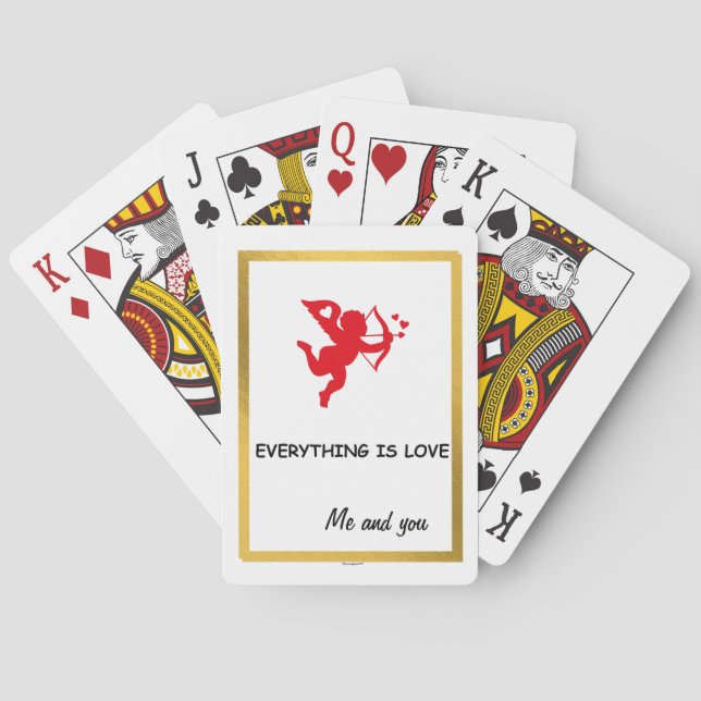 Cupid Playing Cards (Back)