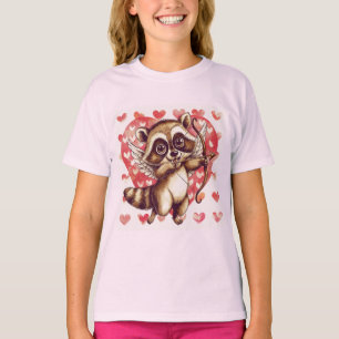 Cupid Racoon T-Shirt