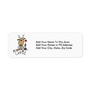 Cupid Reindeer Christmas Tshirts and Gifts