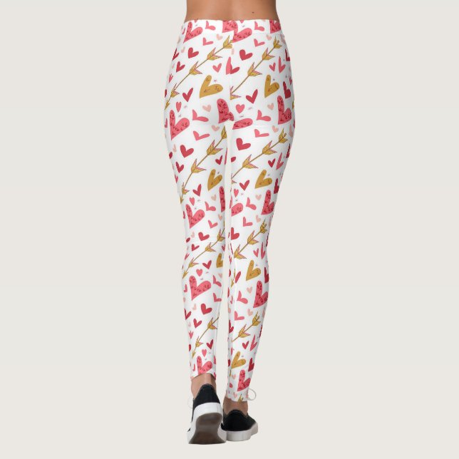 Cupid’s Arrows Leggings (Back)