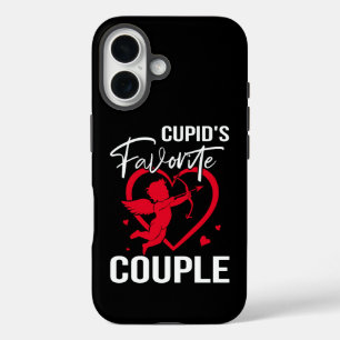 Cupid’s Favourite Couple - Funny Valentine’s Day iPhone 16 Case
