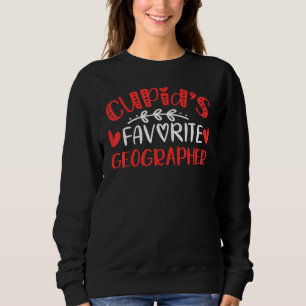 Cupid S Favourite Geographer Romance Couples Men W Sweatshirt