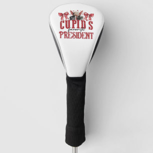 Cupid’s Favourite President Valentine Trump Golf Head Cover