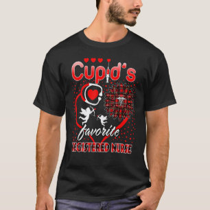 Cupid S Favourite Registered Nurse Rn T-Shirt