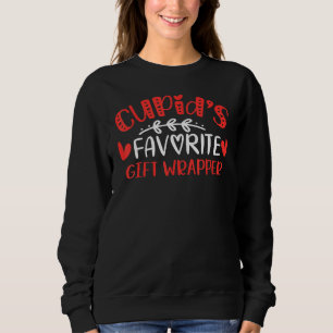 Cupid S Favourite Wrapper Romance Couples Men Wom Sweatshirt