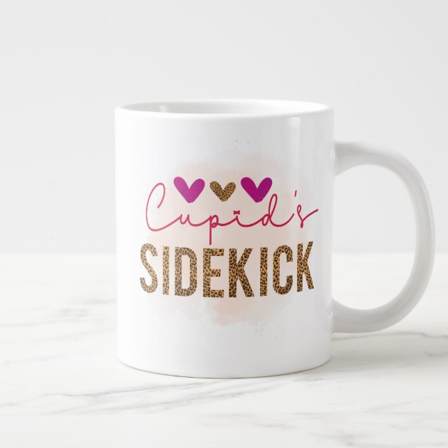 Cupid’s Sidekick Large Coffee Mug (Right)