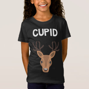 Cupid Santa Reindeer Matching Family Group Christm T-Shirt