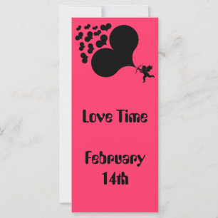 Cupid Shooting Hearts