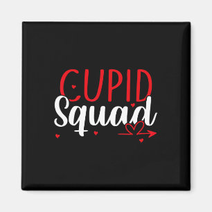 Cupid Squad Hearts Valentine's Day Cupids Couple M Magnet