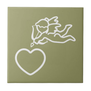 Cupid Strikes custom tile