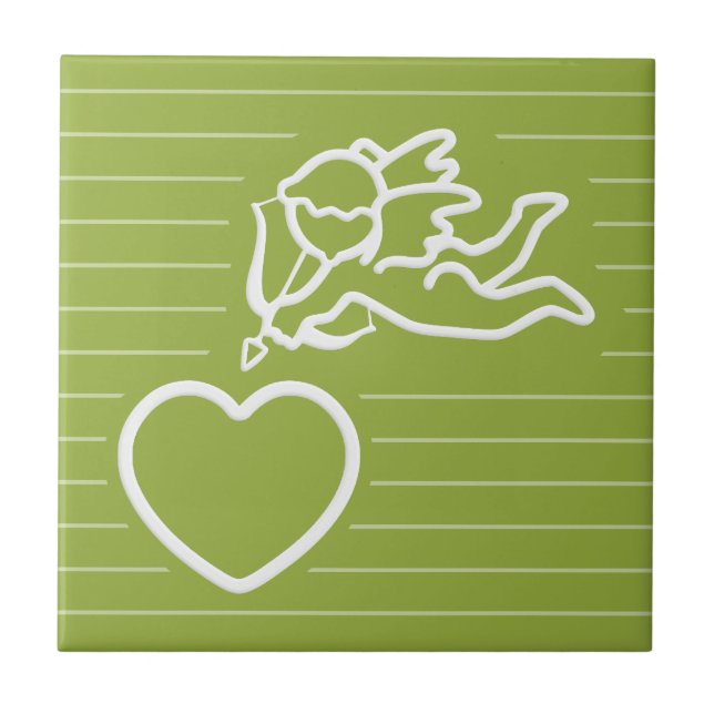 Cupid Strikes custom tile (Front)