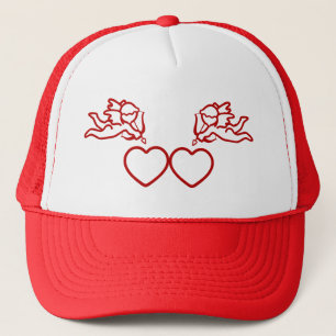 Cupid Strikes TWICE custom hat