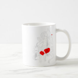 Cupid Tattoo My Valentine - Matching Couples Ragla Coffee Mug