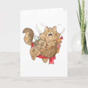 Cupid Tommy Valentine Holiday Card