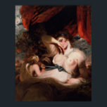 Cupid Untying the Zone of Venus by Joshua Reynolds Poster<br><div class="desc">Cupid Untying the Zone of Venus by Joshua Reynolds Reynolds's picture of 1784, painted for Lord Carysfort (now Tate Gallery, London). Sir Joshua Reynolds RA FRS FRSA (16 July 1723 – 23 February 1792) was the most important and influential of 18th century English painters, specializing in portraits and promoting the...</div>