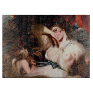 Cupid Untying the Zone of Venus Cutting Board