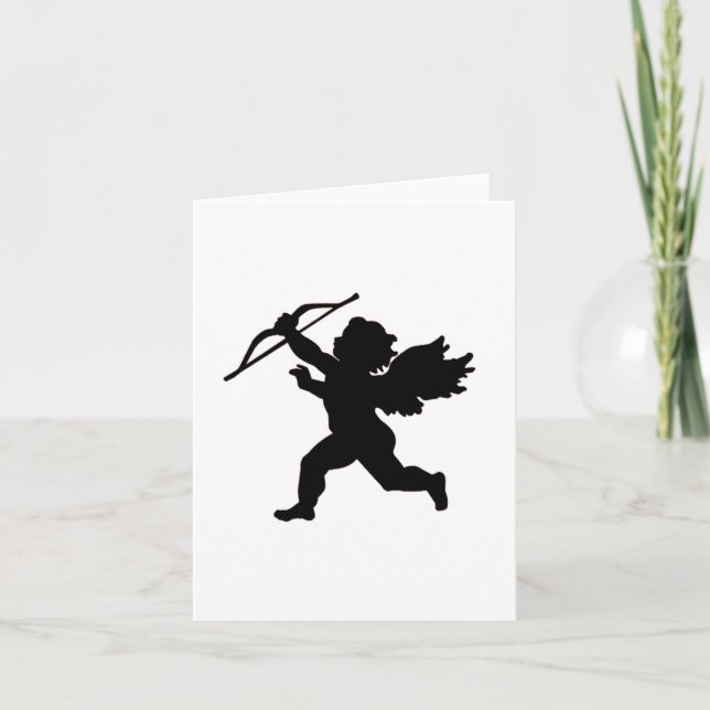 Cupid Valentine Holiday Card (Front)