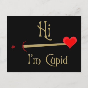 Cupid Valentine Holiday Postcard